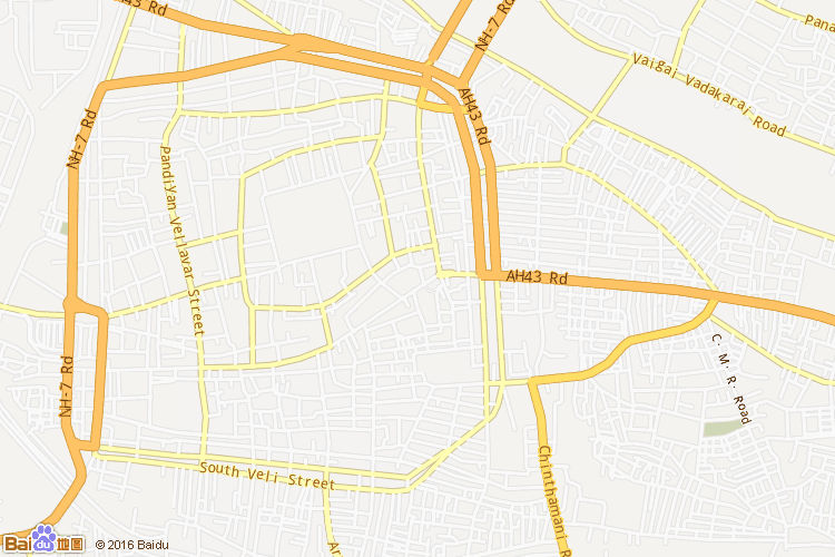 马杜赖地图