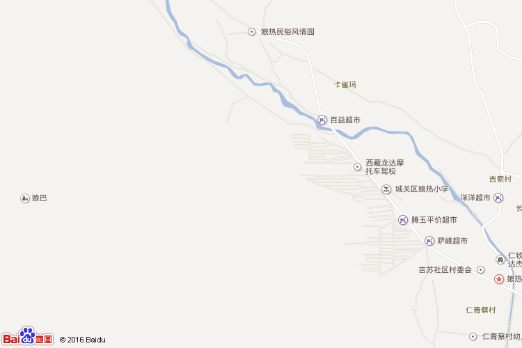 哲蚌寺地图