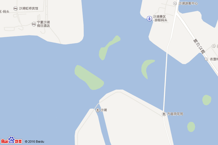 沙湖地图