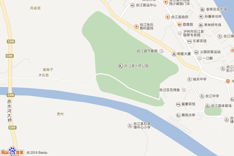 合江地图