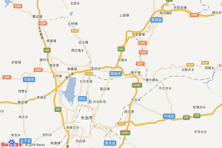 潞城地图