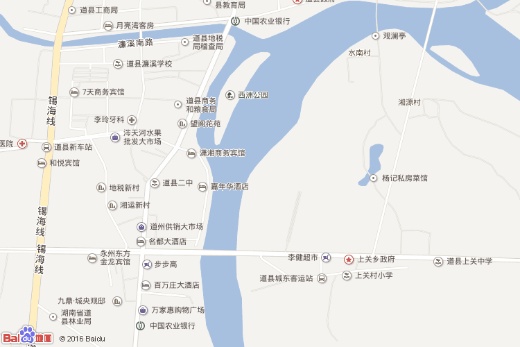 道县地图