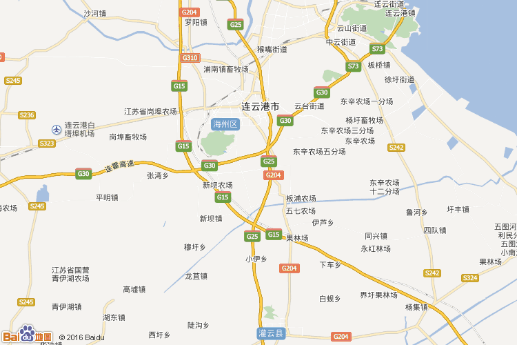 连云港地图