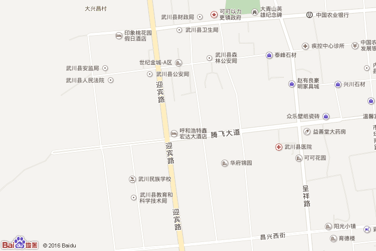 武川地图