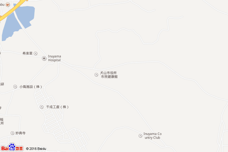 犬山市地图