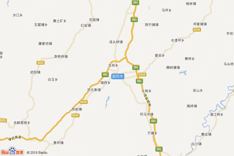 武冈地图