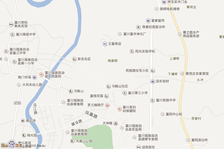 富川地图