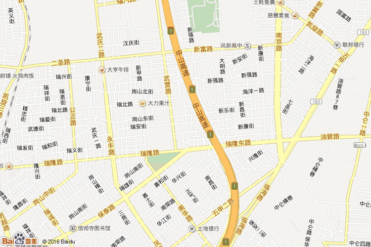 凤山地图