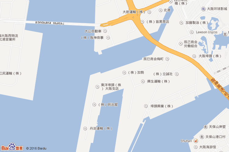 大阪府地图