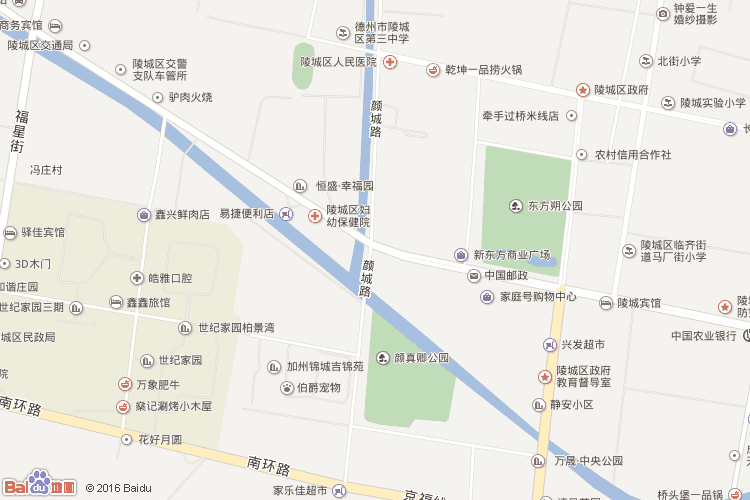 陵县地图