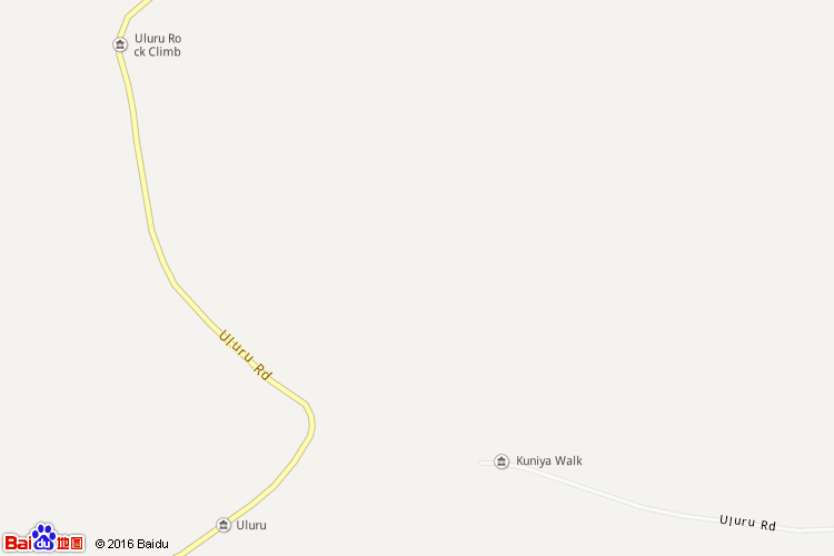 乌鲁鲁-卡塔丘塔国家公园地图