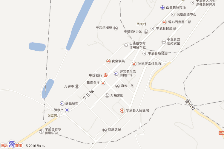 宁武地图