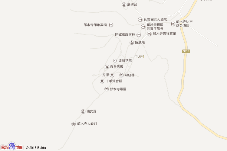 郎木寺地图