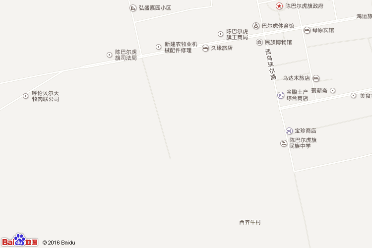 陈巴尔虎地图