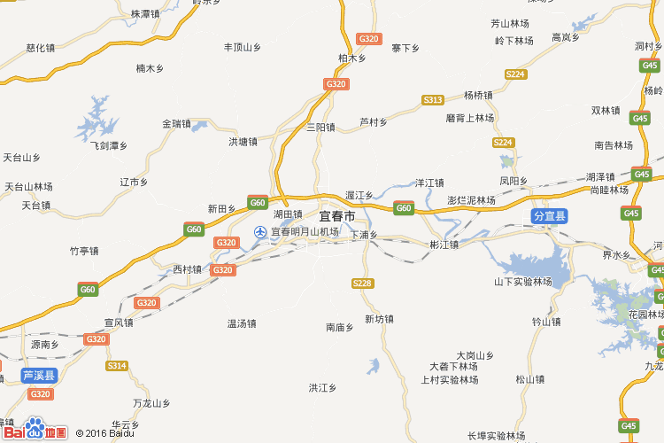 宜春地图
