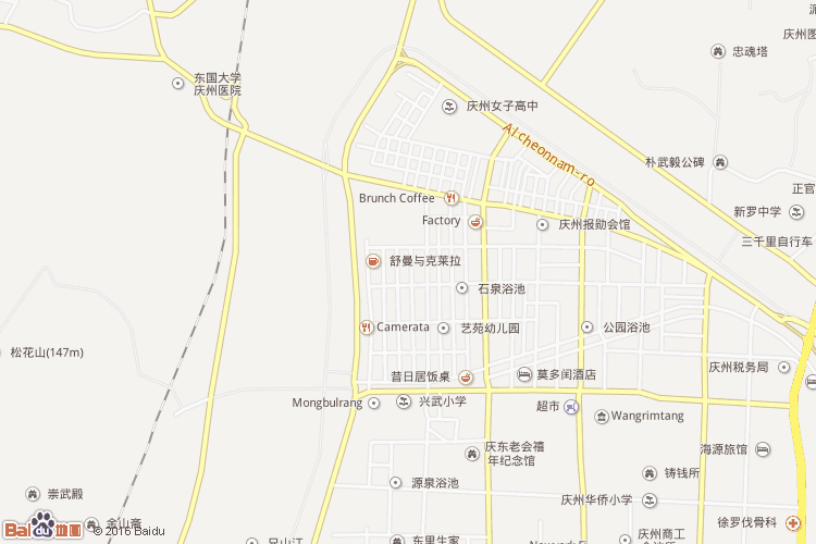 庆州地图