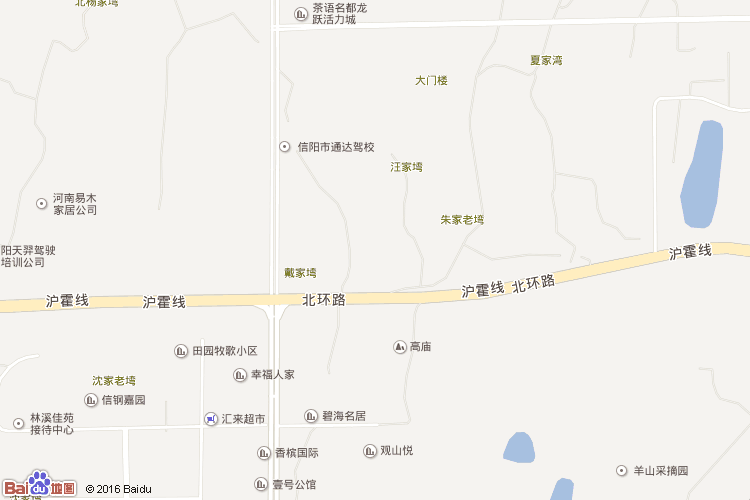 息县地图