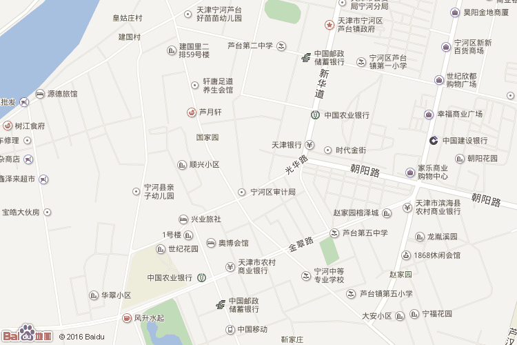 宁河地图