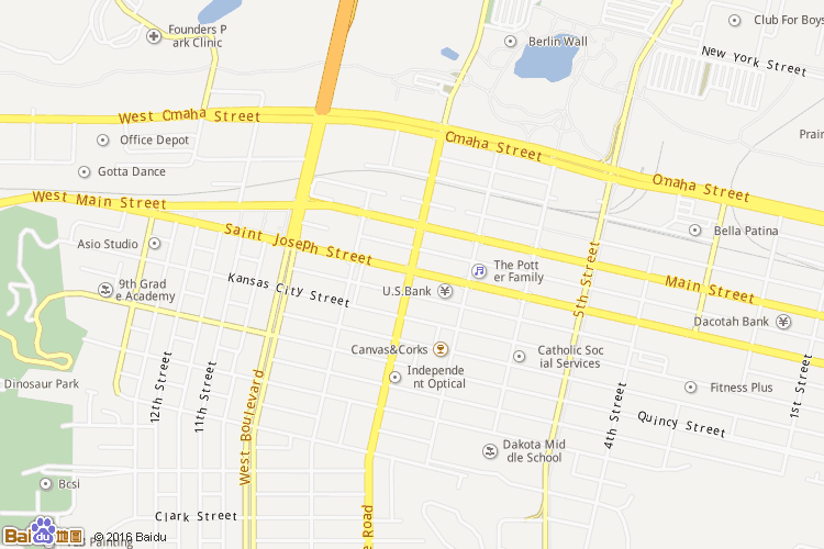 拉皮德城地图
