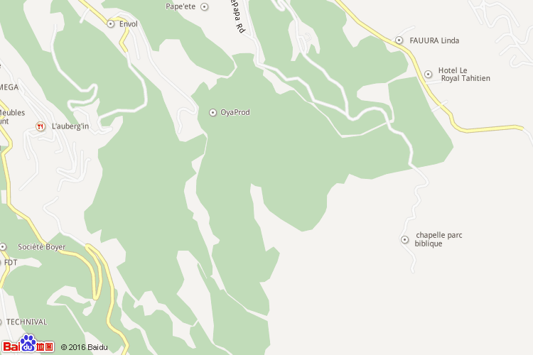 帕皮提地图