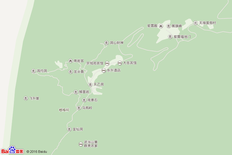 武当山地图