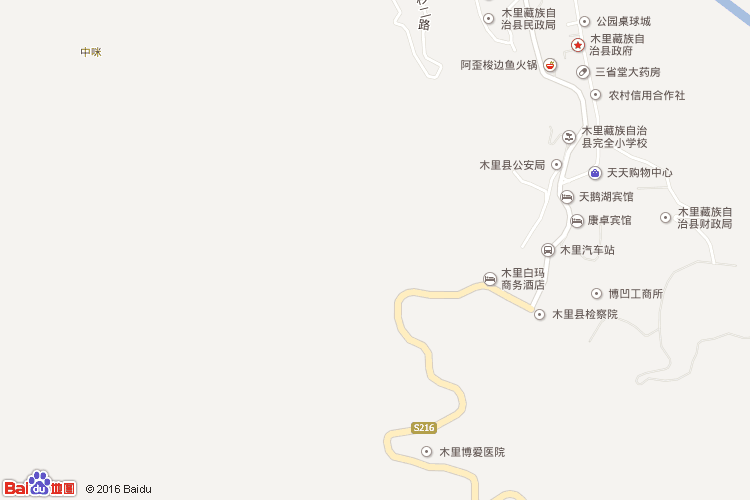 木里地图图片