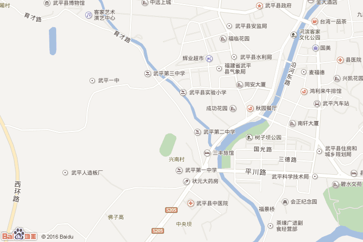 武平地图