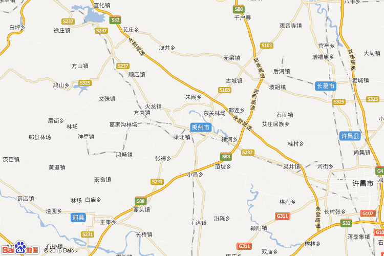 禹州地图