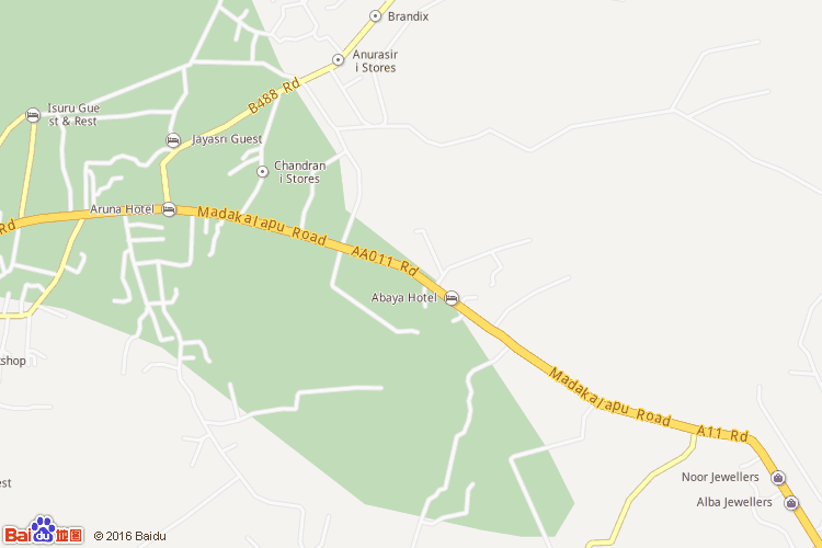 波隆纳鲁沃区地图