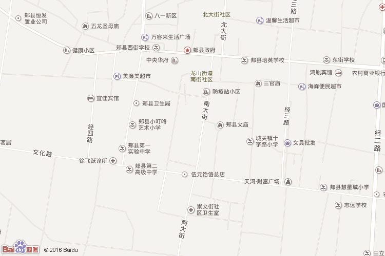 郏县地图