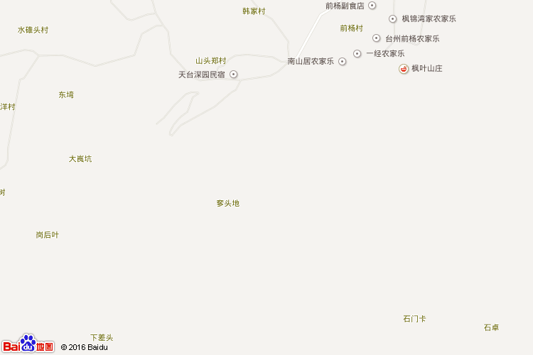 南黄古道地图