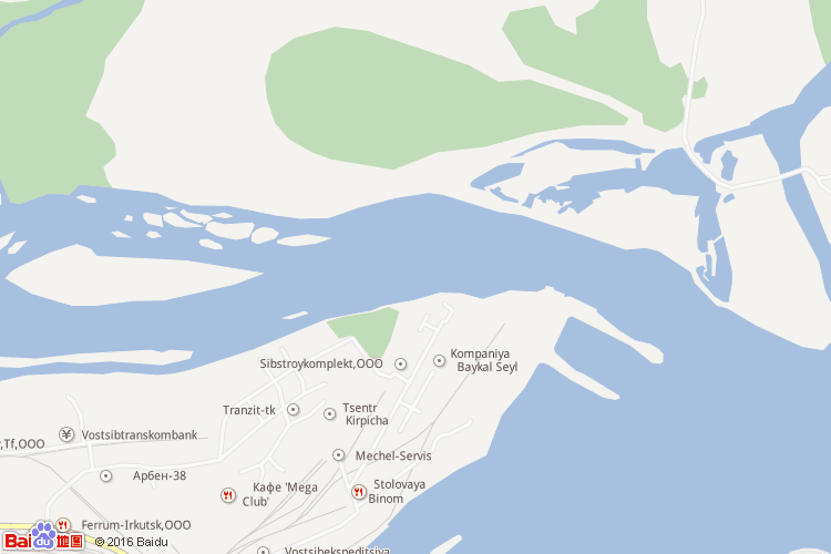 伊尔库茨克地图