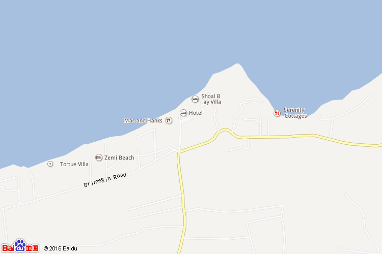 shoal bay village地图