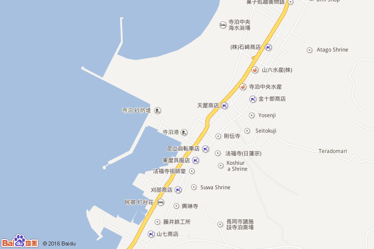 新泻县地图