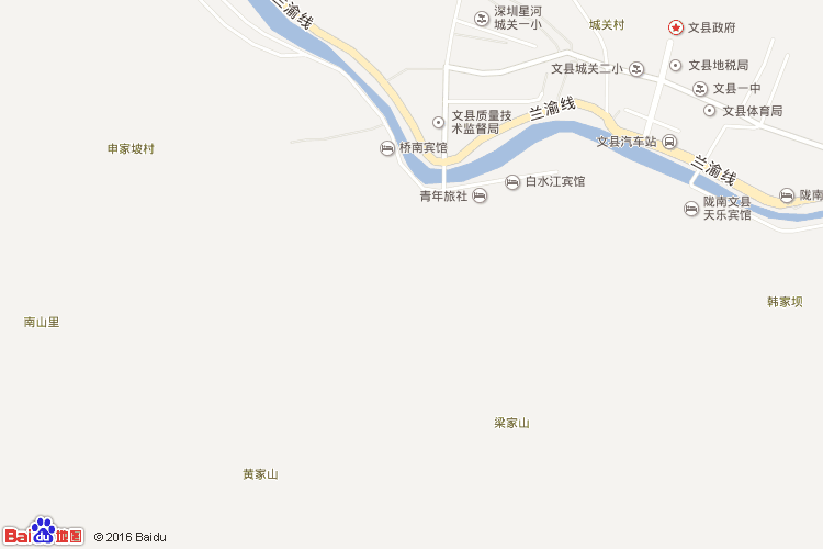 文县地图