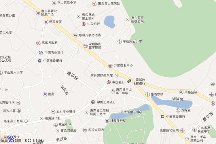 惠东地图