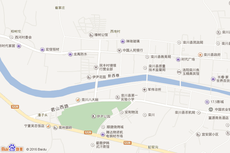 栾川地图