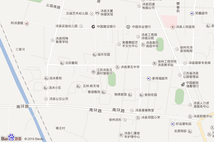 沛县地图