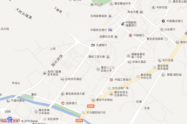 惠安地图